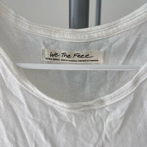 Free People White Women's Top
